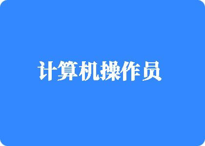 我要看外国日逼大鸡巴片计算机操作员